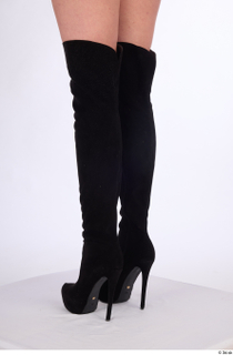 Lexi black high heels boots casual shoes 0004.jpg